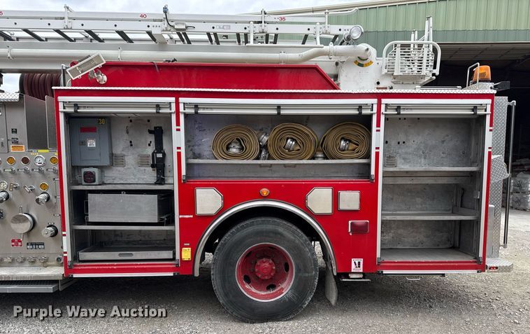 image for item DM5504 2006 American LaFrance Eagle ladder fire truck