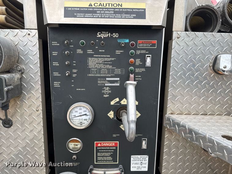 image for item DM5504 2006 American LaFrance Eagle ladder fire truck