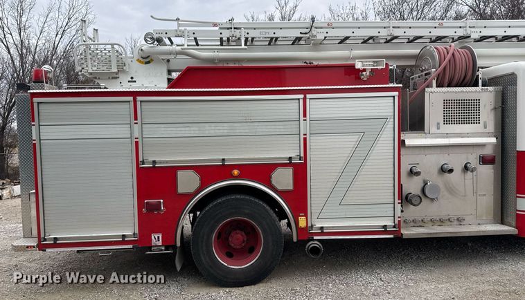 image for item DM5504 2006 American LaFrance Eagle ladder fire truck