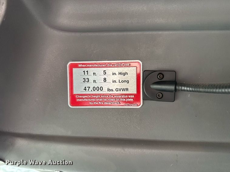 image for item DM5504 2006 American LaFrance Eagle ladder fire truck