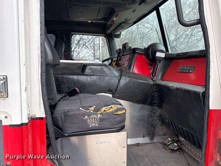 image for item DM5504 2006 American LaFrance Eagle ladder fire truck