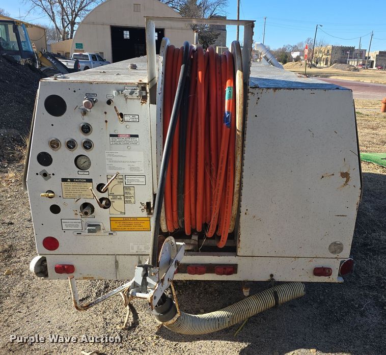 image for item DQ5357 Camel Jet sewer jetter trailer