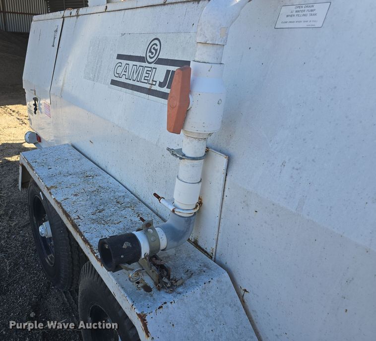 image for item DQ5357 Camel Jet sewer jetter trailer