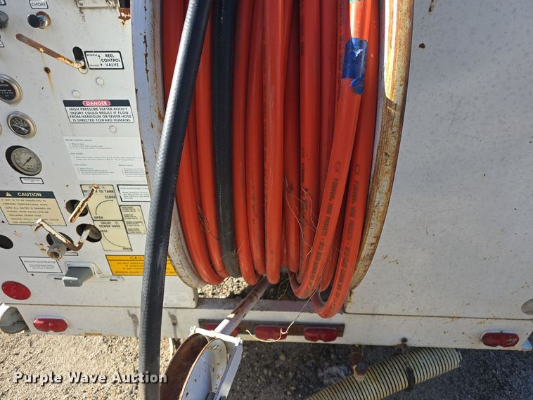 image for item DQ5357 Camel Jet sewer jetter trailer