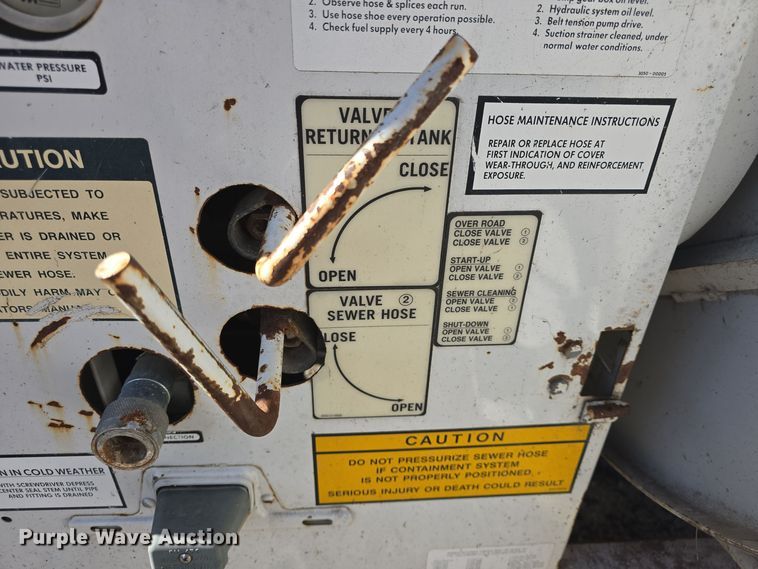 image for item DQ5357 Camel Jet sewer jetter trailer