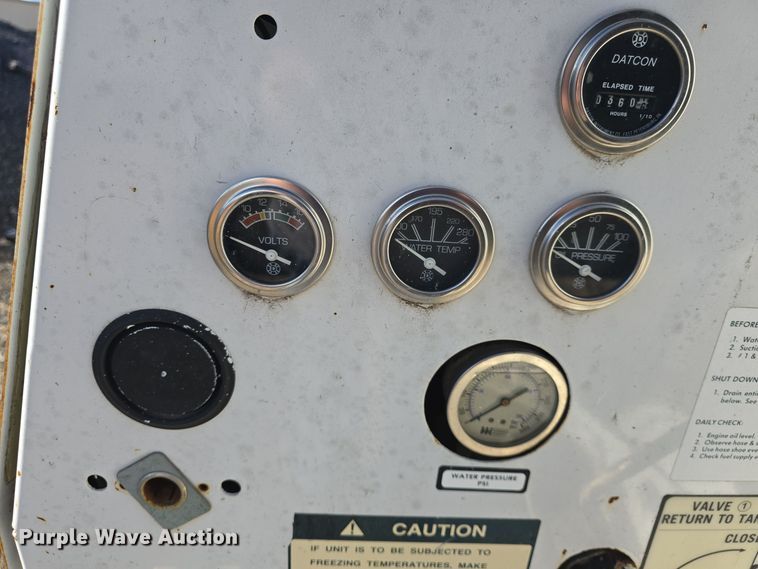 image for item DQ5357 Camel Jet sewer jetter trailer