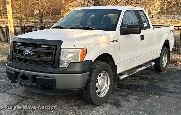 image for item DQ6532 2014 Ford F150 SuperCab pickup truck