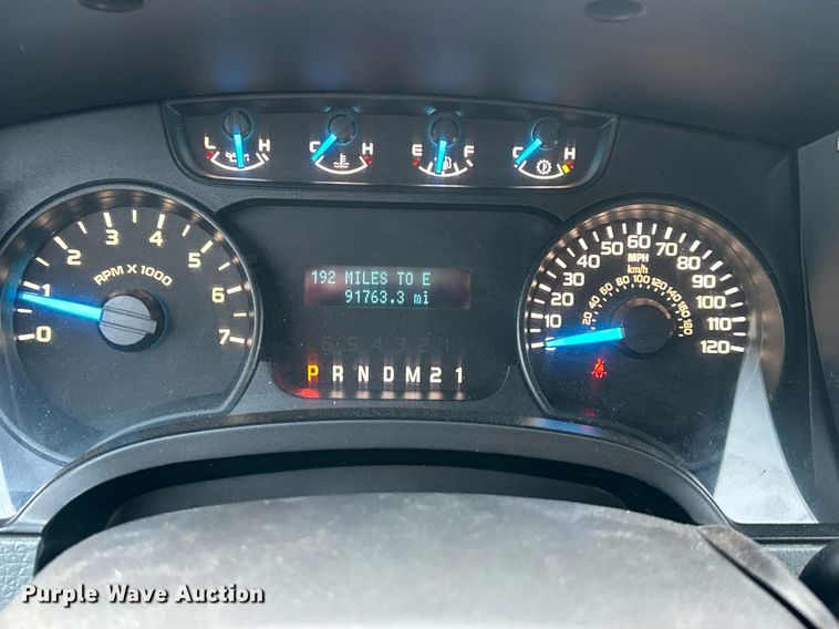 image for item DQ6532 2014 Ford F150 SuperCab pickup truck