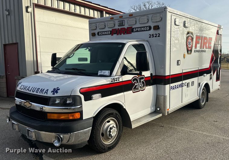 image for item DQ6542 2011 Chevrolet Express G4500 ambulance