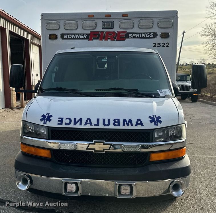 image for item DQ6542 2011 Chevrolet Express G4500 ambulance