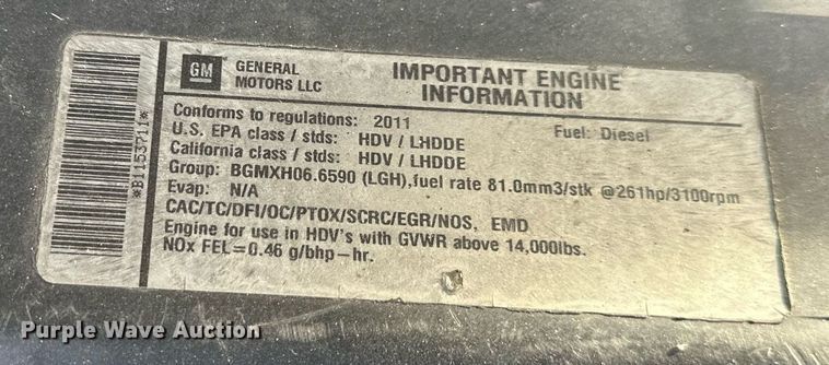 image for item DQ6542 2011 Chevrolet Express G4500 ambulance