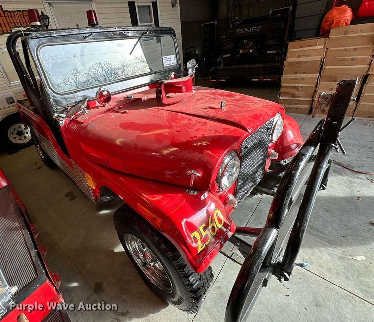 image for item DQ6543 1958 Willys Jeep CJ6 SUV