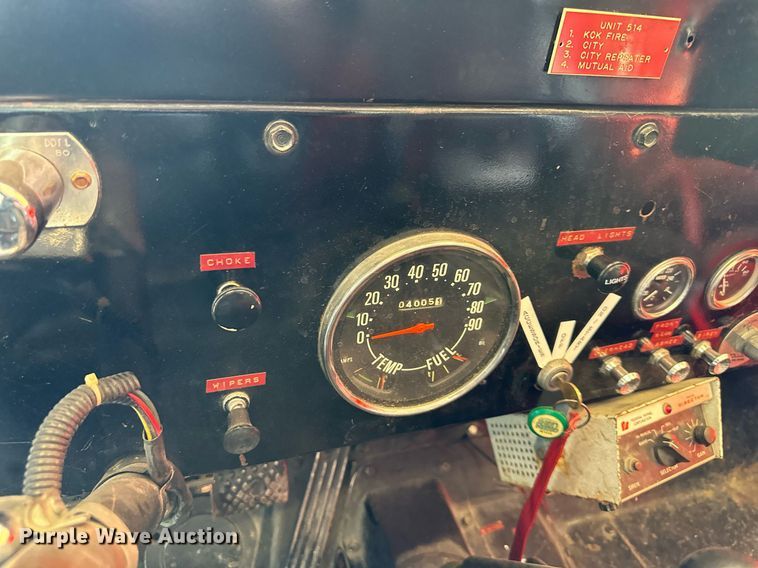 image for item DQ6543 1958 Willys Jeep CJ6 SUV