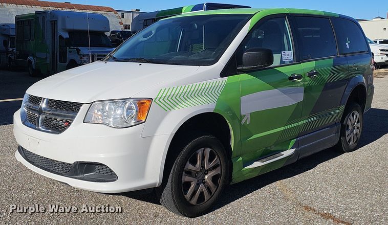 image for item DV0187 2019 Dodge Grand Caravan handicap accessible van