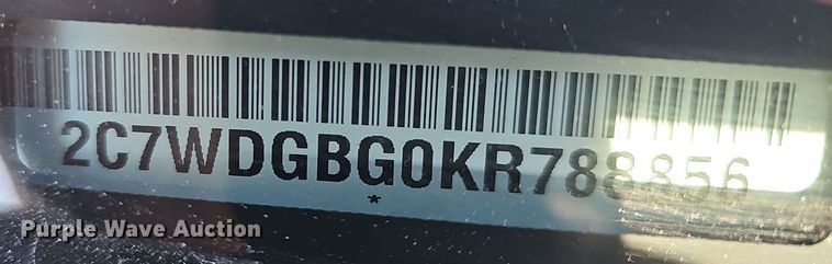 image for item DV0187 2019 Dodge Grand Caravan handicap accessible van