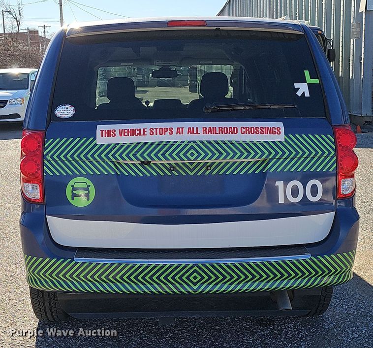 image for item DV0188 2019 Dodge Grand Caravan handicap accessible van