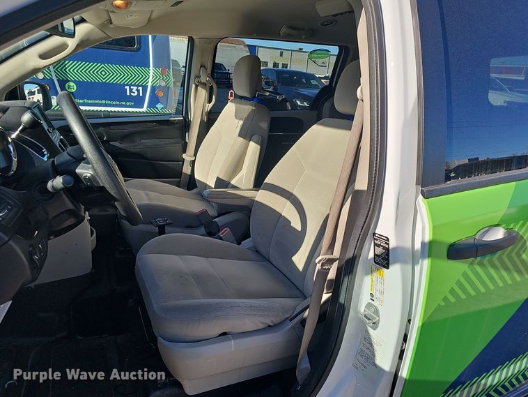 image for item DV0188 2019 Dodge Grand Caravan handicap accessible van