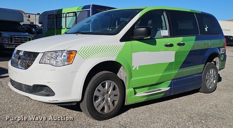 image for item DV0190 2019 Dodge Grand Caravan handicap accessible van