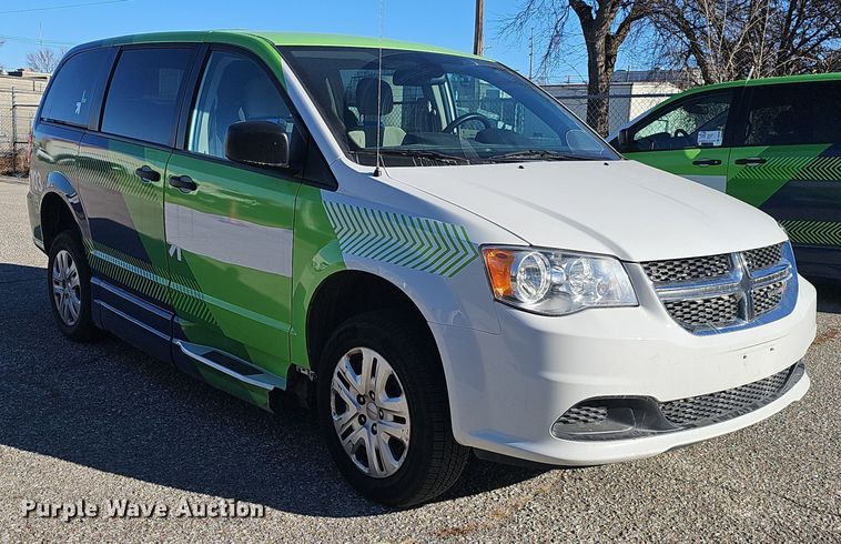 image for item DV0190 2019 Dodge Grand Caravan handicap accessible van