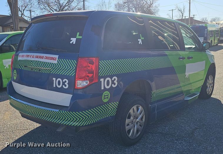 image for item DV0190 2019 Dodge Grand Caravan handicap accessible van