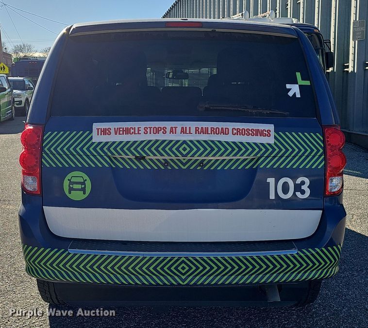 image for item DV0190 2019 Dodge Grand Caravan handicap accessible van
