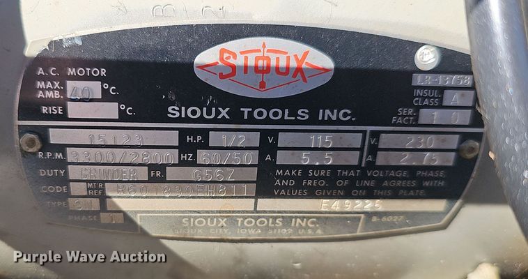 image for item DV0193 Sioux Tools 680 grinder