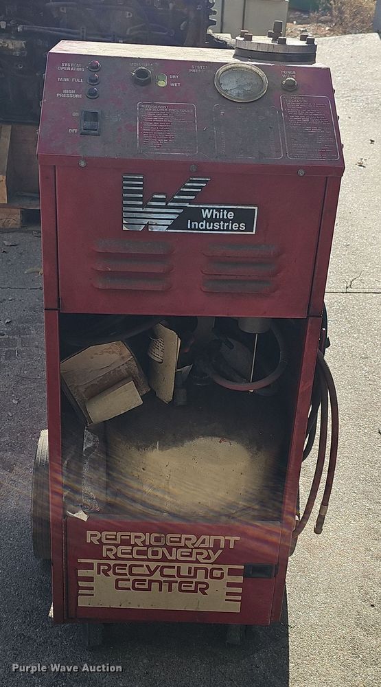 image for item DV0200 White Industries 01060 refrigerant recovery recycling system