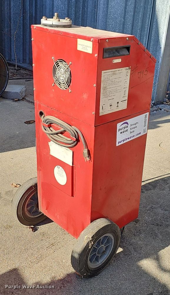 image for item DV0200 White Industries 01060 refrigerant recovery recycling system