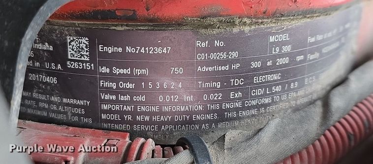 image for item DW3930 2018 Freightliner Business Class M2 street sweeper truck