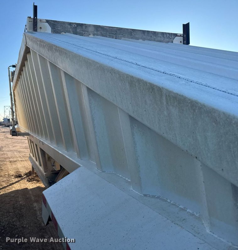 image for item DX3936 2015 Construction Trailer Specialist BDT-40 bottom dump trailer