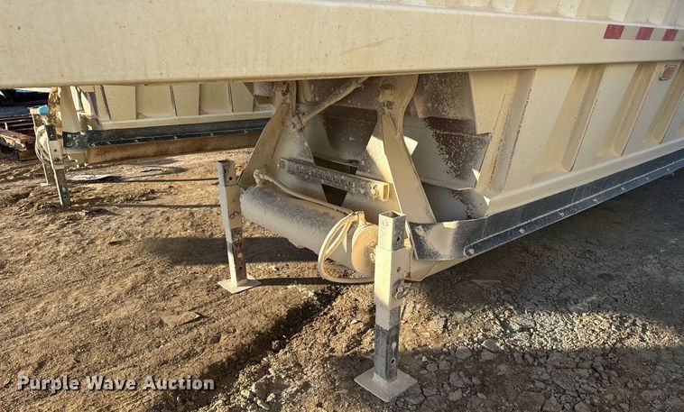 image for item DX3937 2015 Construction Trailer Specialists BDT-40 bottom dump trailer