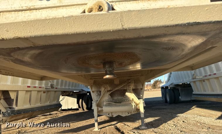 image for item DX3937 2015 Construction Trailer Specialists BDT-40 bottom dump trailer