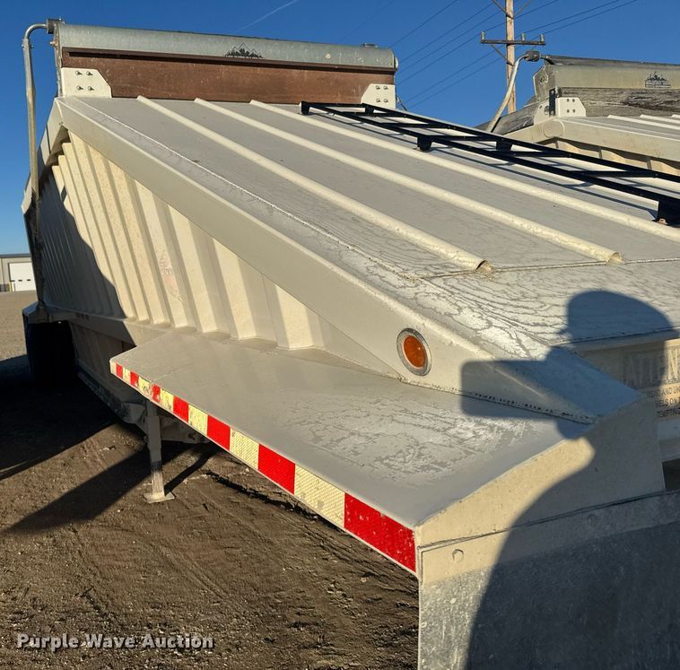 image for item DX3937 2015 Construction Trailer Specialists BDT-40 bottom dump trailer