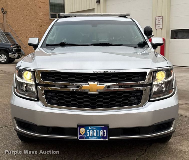 image for item EG7108 2019 Chevrolet Tahoe Police SUV