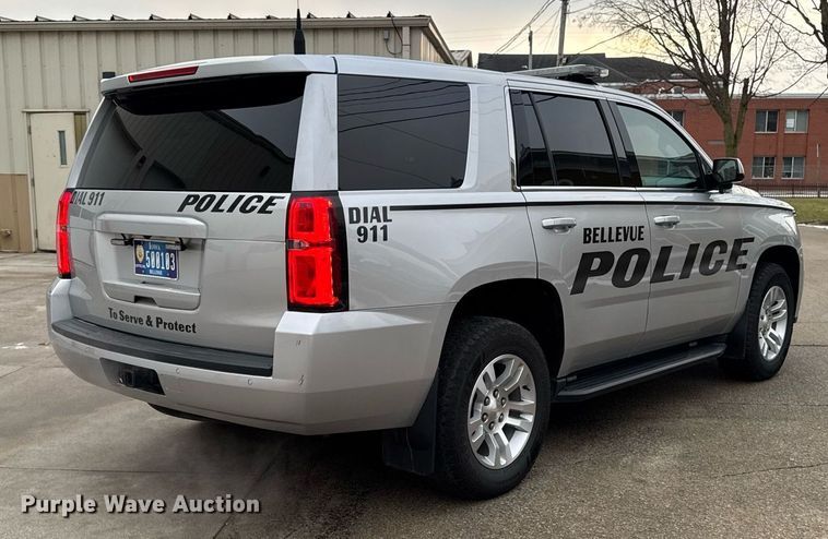 image for item EG7108 2019 Chevrolet Tahoe Police SUV