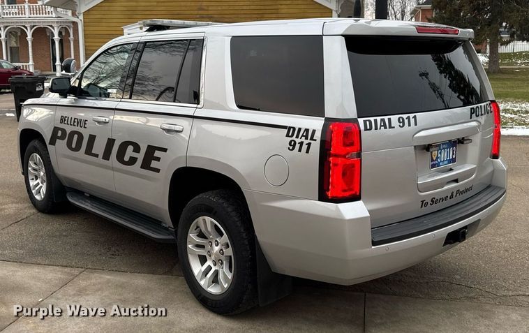 image for item EG7108 2019 Chevrolet Tahoe Police SUV