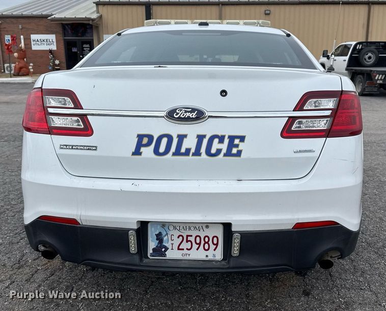 image for item EG7944 2015 Ford Taurus Police Interceptor