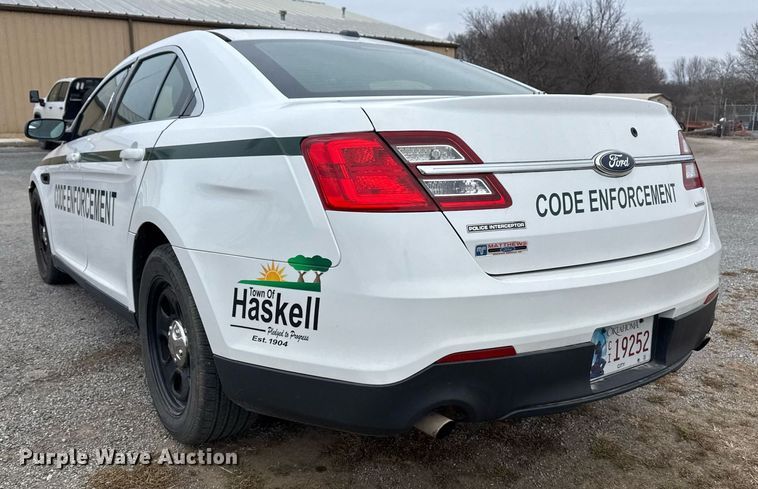 image for item EG7945 2014 Ford Taurus Police Interceptor