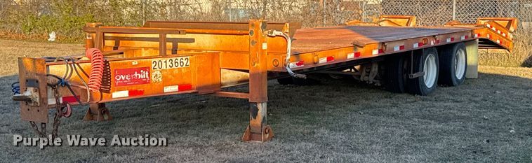 image for item EG7947 2013 Overbilt equipment trailer