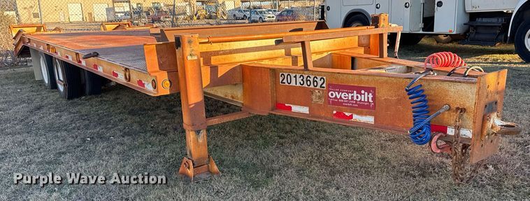 image for item EG7947 2013 Overbilt equipment trailer