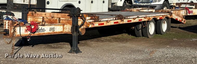 image for item EG7952 2012 Belshe BDT25 equipment trailer