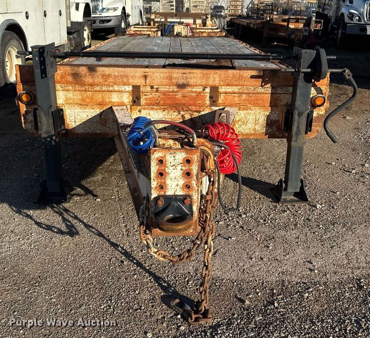 image for item EG7952 2012 Belshe BDT25 equipment trailer