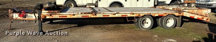 image for item EG7952 2012 Belshe BDT25 equipment trailer