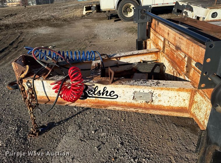 image for item EG7952 2012 Belshe BDT25 equipment trailer