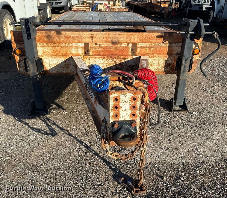 image for item EG7952 2012 Belshe BDT25 equipment trailer