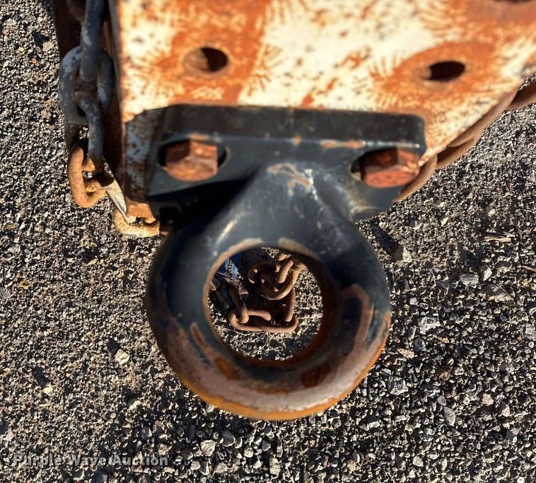 image for item EG7952 2012 Belshe BDT25 equipment trailer