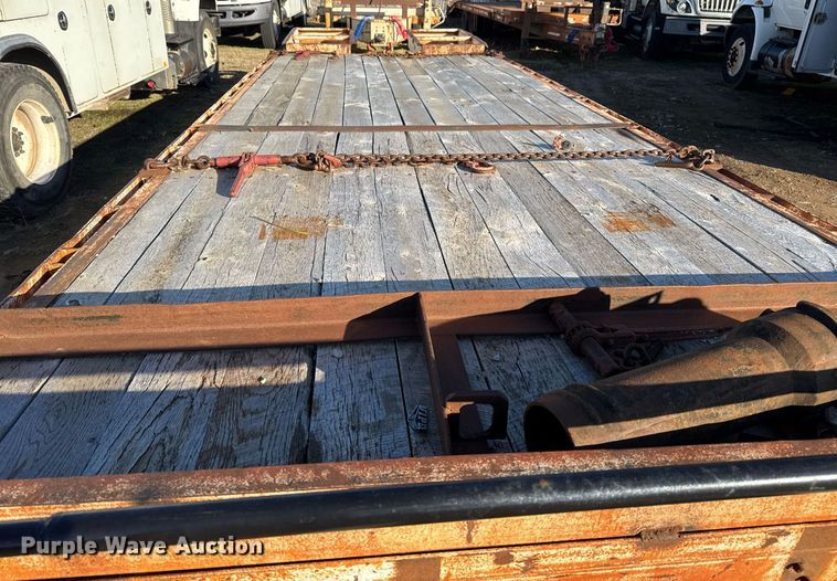 image for item EG7952 2012 Belshe BDT25 equipment trailer