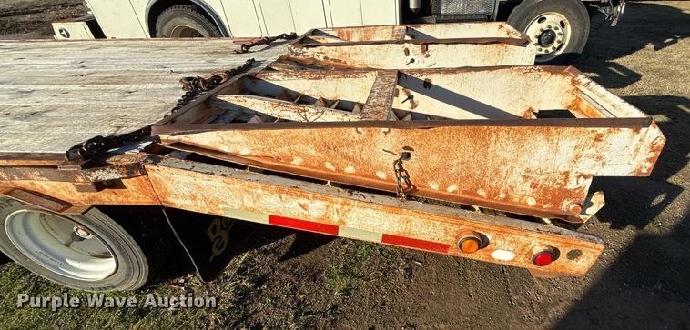 image for item EG7952 2012 Belshe BDT25 equipment trailer