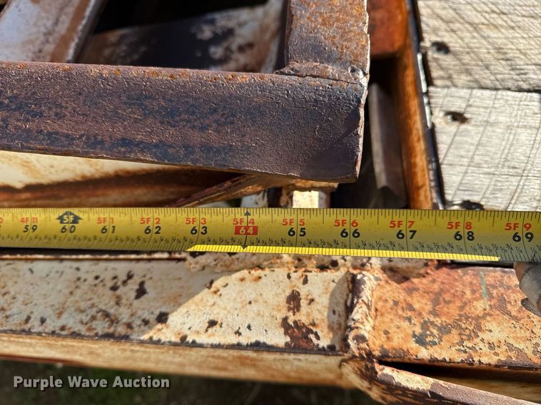 image for item EG7952 2012 Belshe BDT25 equipment trailer