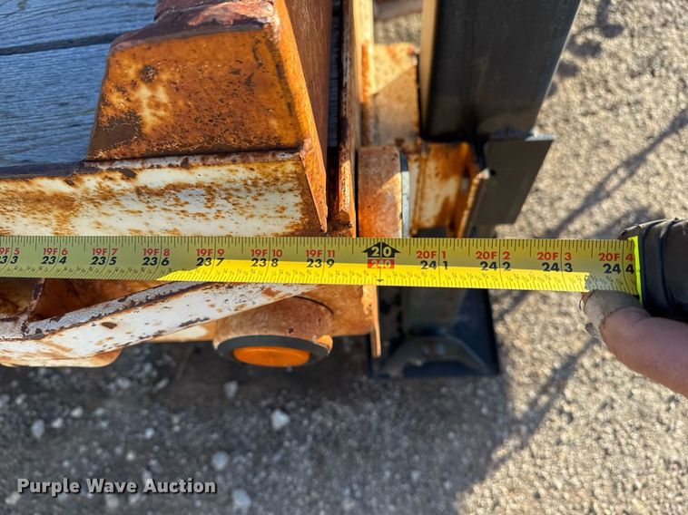 image for item EG7952 2012 Belshe BDT25 equipment trailer